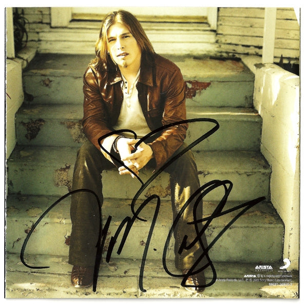 Jason Michael Carroll Autographed Getting Old CD Cover
