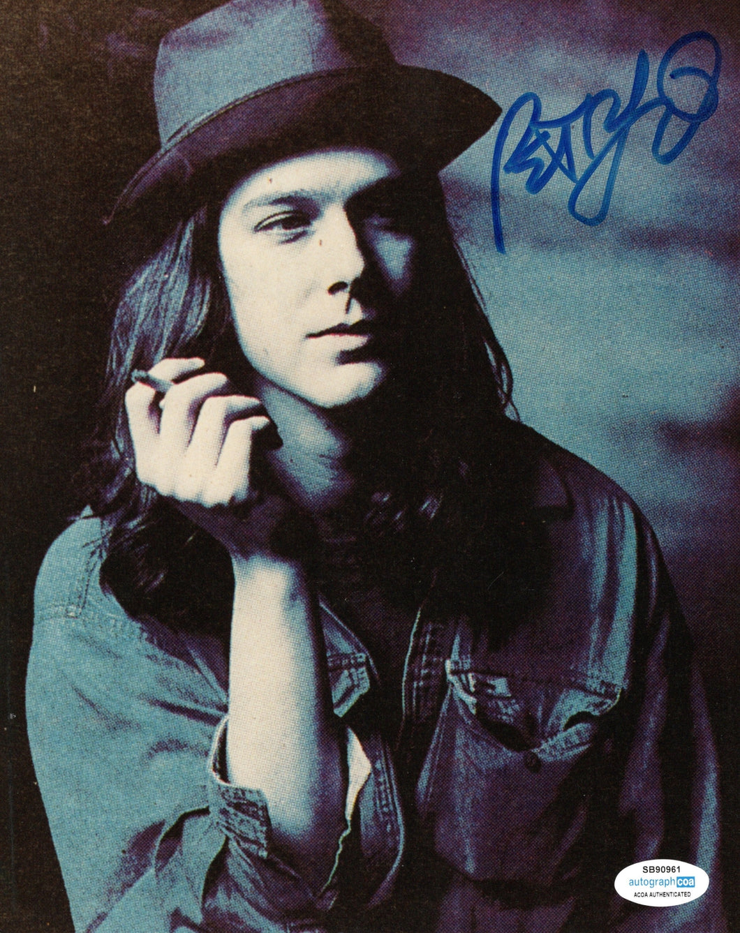 Pete Droge Autographed Signed 8x10 Smoking Photo