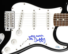 Load image into Gallery viewer, Duffy Signed Autographed Guitar ACOA
