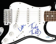 Load image into Gallery viewer, The Duke Spirit Autographed Signed Guitar ACOA
