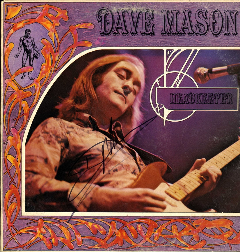 Dave Mason Autographed Signed Headkeeper Album Cover