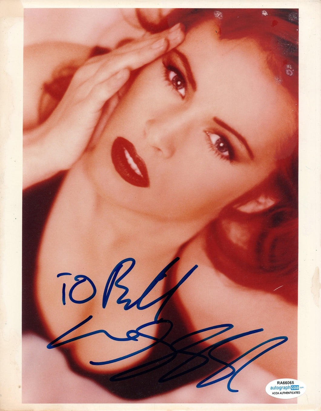 Sheena Easton Autographed Signed 8x10 Photo