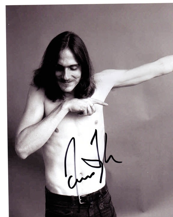 James Taylor Autographed Signed 8x10 BnW Photo RD 