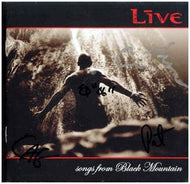 Live Ed Kowalczyk Plus Autographed Sons from Black Mountain CD Cover RD