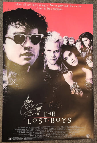 Corey Feldman Autographed Lost Boys 24x36 Poster ACOA