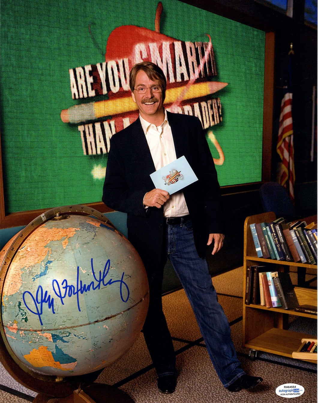 Jeff Foxworthy Autograph Signed 11x14 Photo Blue Collar Comedy Tour Stand Up