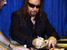 Load image into Gallery viewer, KISS Ace Frehley Signed Custom Graphics Photo Guitar ACOA
