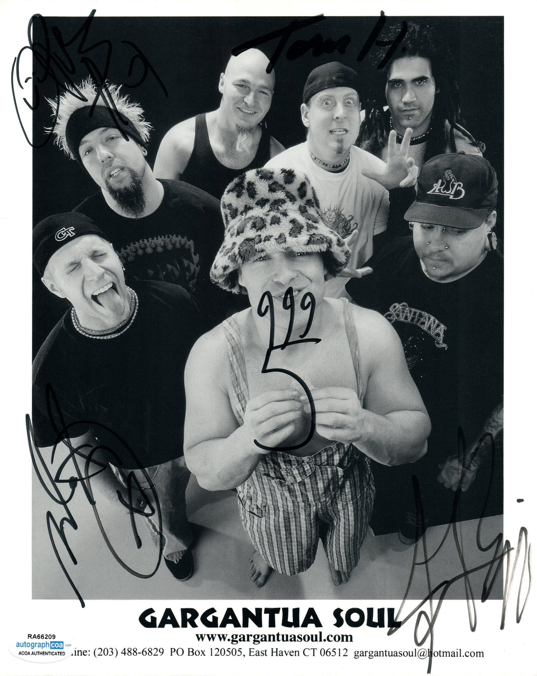 Gargantua Soul Autographed Signed 8x10 Photo