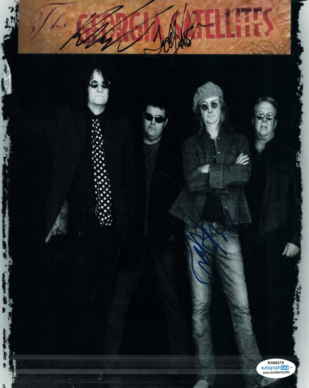 Georgia Satellites Autographed Signed 8x10 Photo