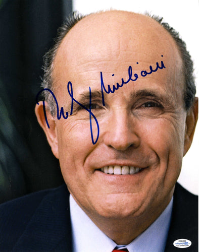 Mayor Rudy Giuliani Autographed Signed 11x14 Photo NYC 9/11 Republican