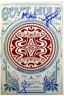 Gov't Mule Warren Haynes Autographed Signed 12x18 Photo Concert Poster