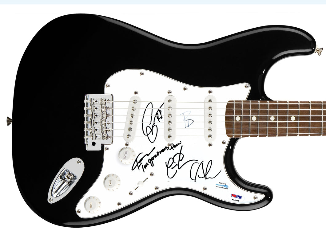 The Gracious Few Autographed Signed Guitar