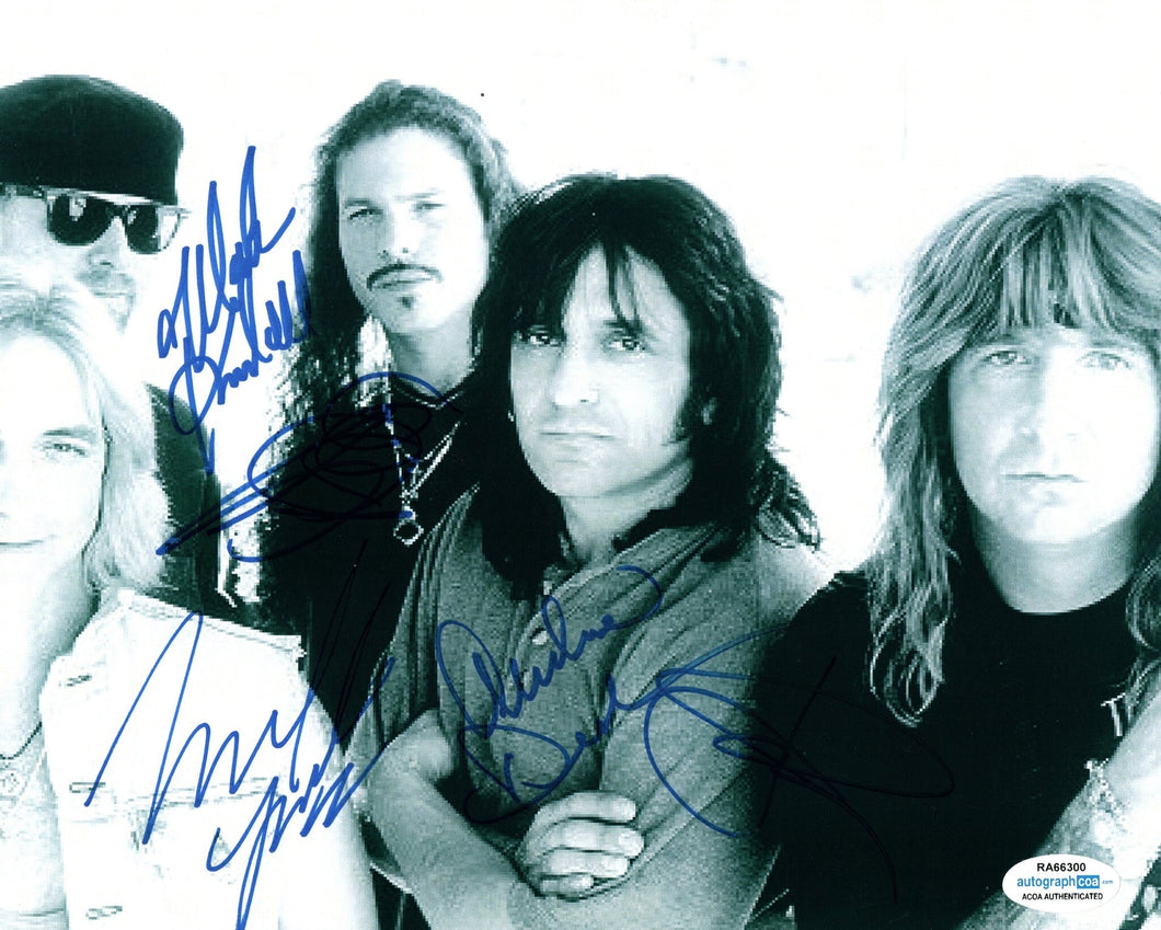 Great White Autographed Signed 8x10 Photo