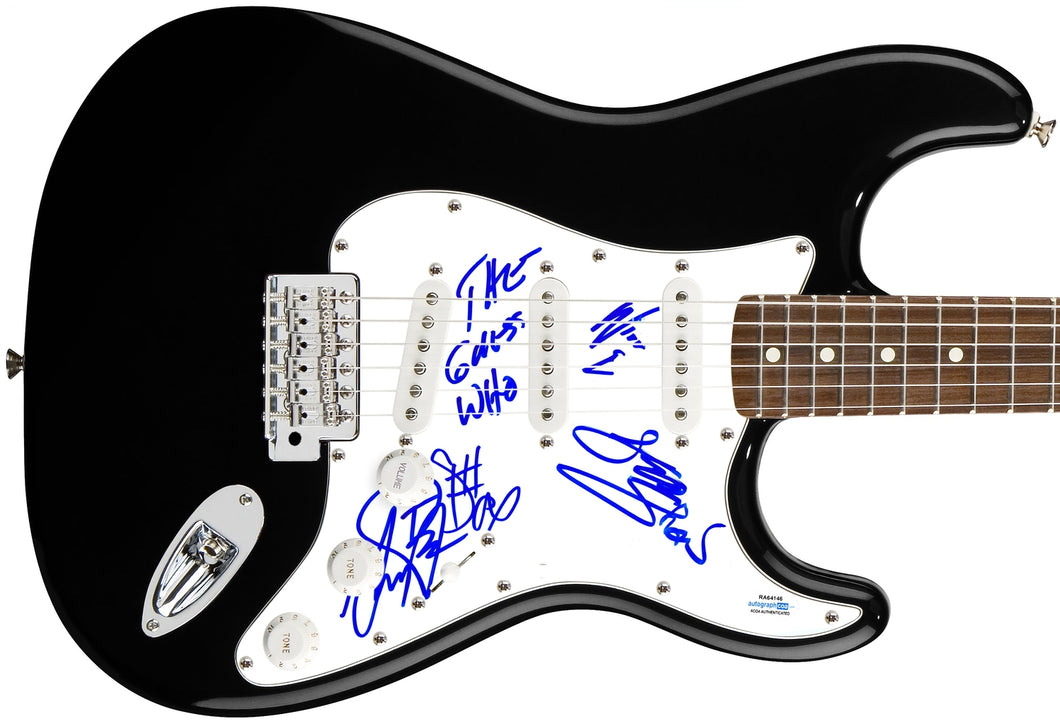 The Guess Who Autographed Signed Guitar