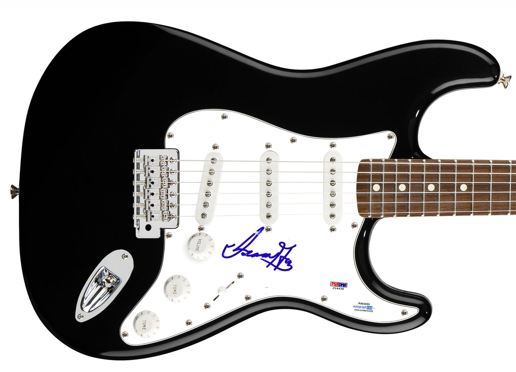 Isaac Hayes Autographed Signed Guitar