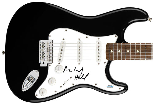 Richard Hell Autographed Signed Guitar