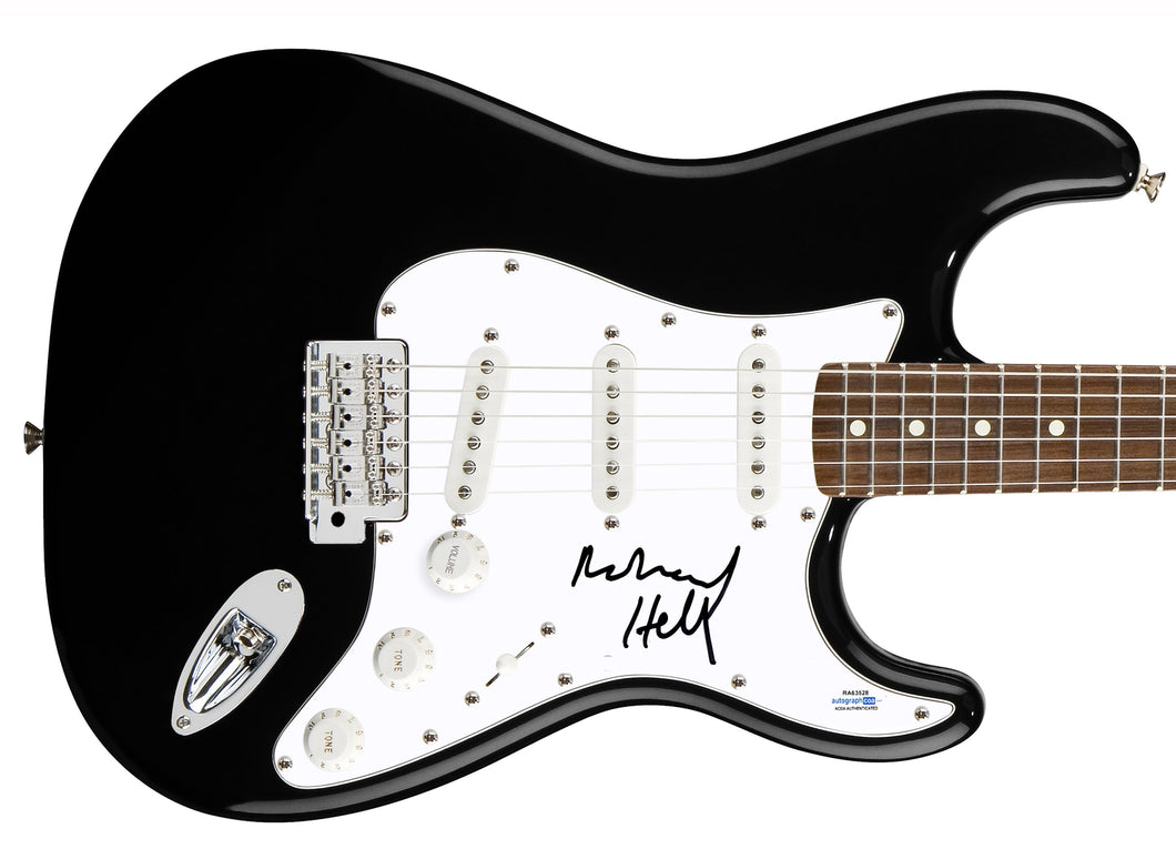 Richard Hell Autographed Signed Guitar