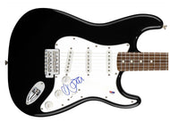 Paris Hilton Autographed Signed Guitar