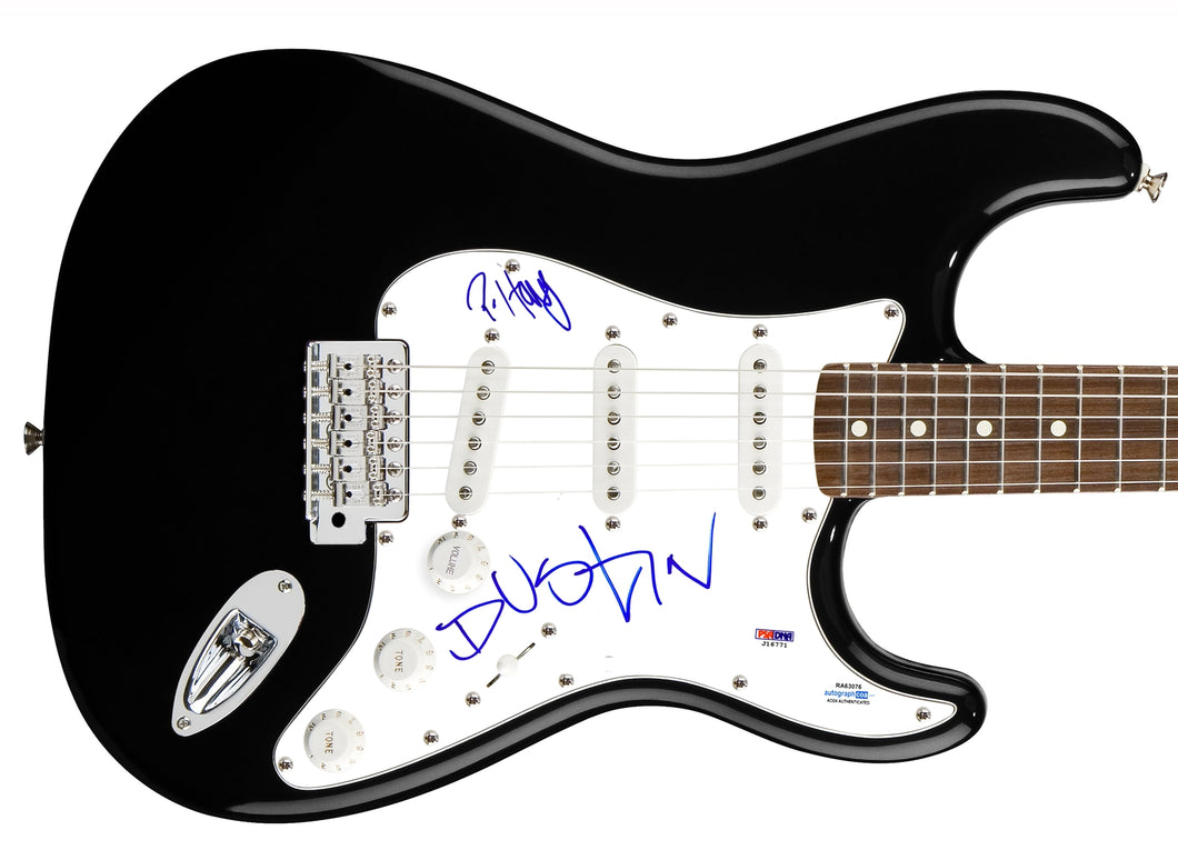Hot Hot Heat Autographed Signed Guitar