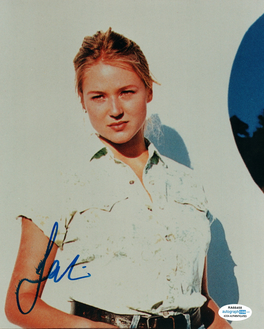 Jewel Kilcher Autograph 8x10 Photo Vintage Young