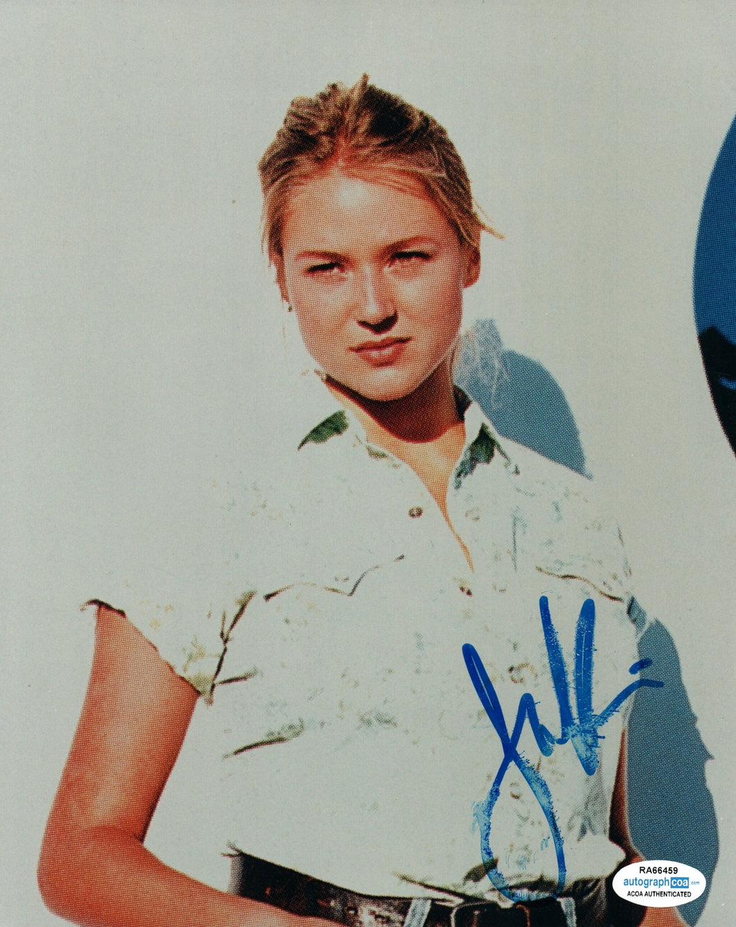 Jewel Kilcher Autograph 8x10 Photo Vintage Young