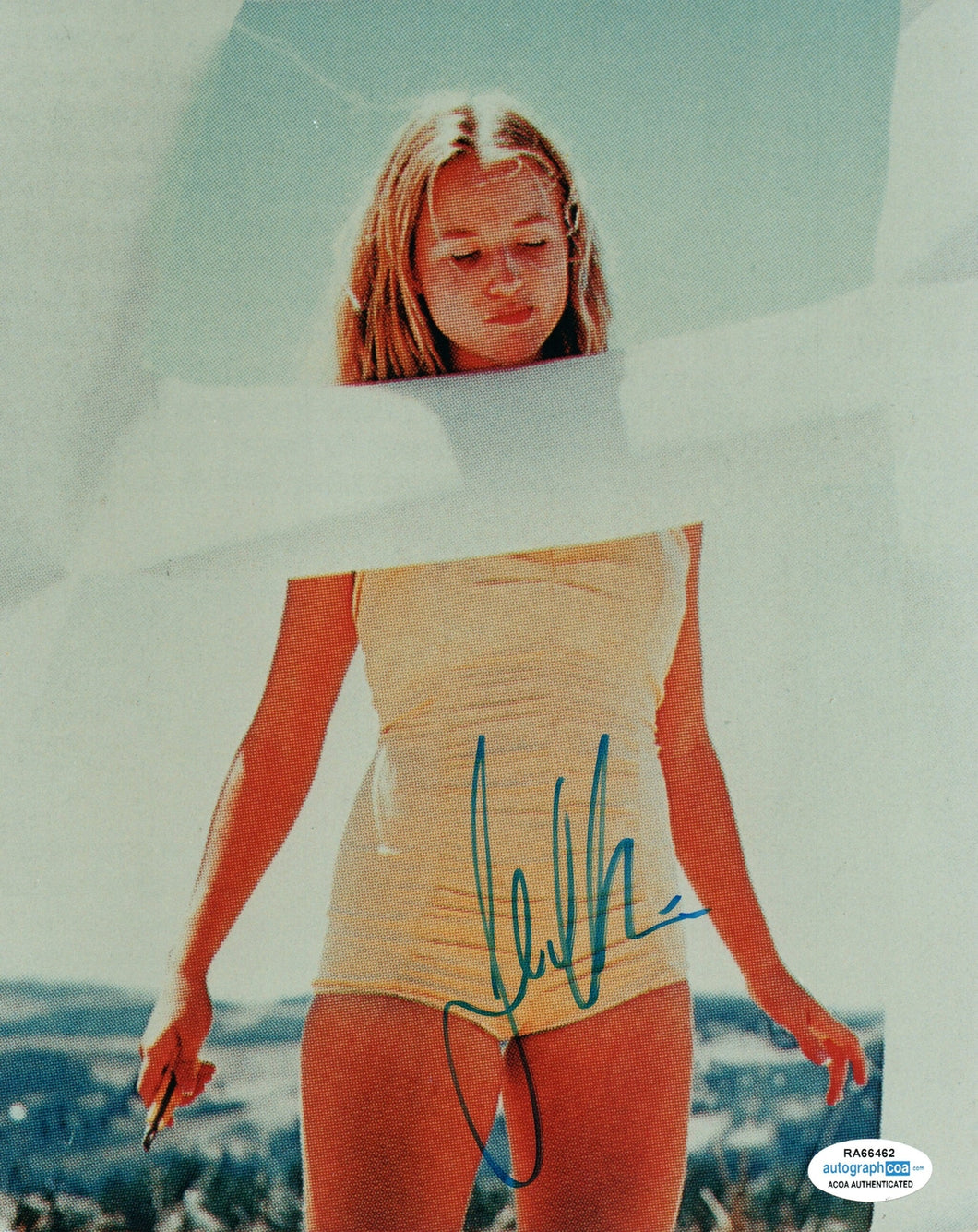 Jewel Kilcher Autograph 8x10 Photo Hot Sexy Swimsuit Bikini Vintage Young