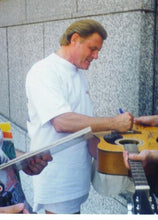 Load image into Gallery viewer, The Beach Boys Autographed Signed Band Smiling Photo Graphics Fender Guitar
