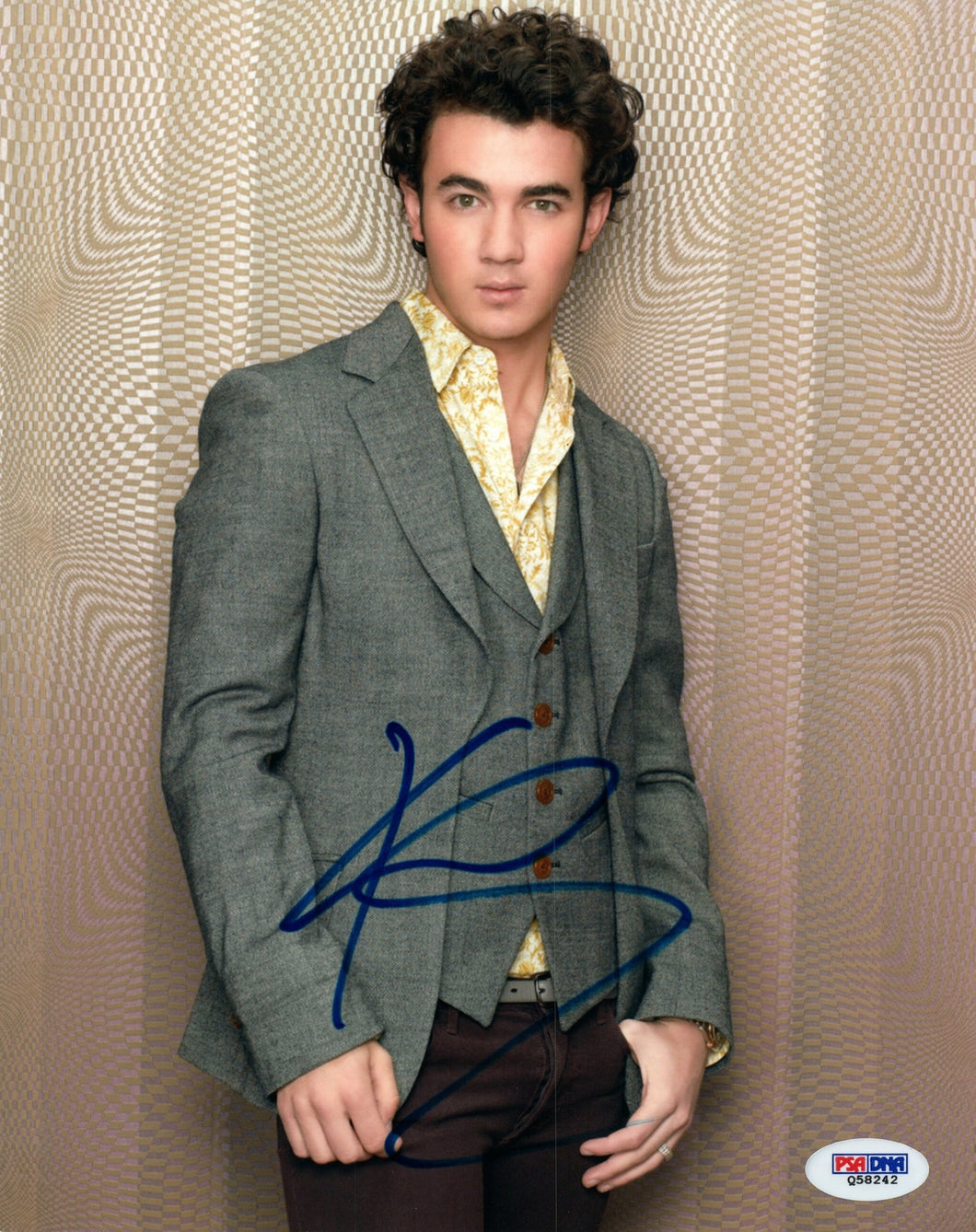 Jonas Brothers Kevin Jonas Autographed Signed 8x10 Photo
