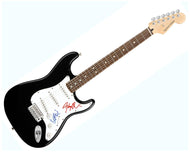 Judas Priest Autographed Guitar