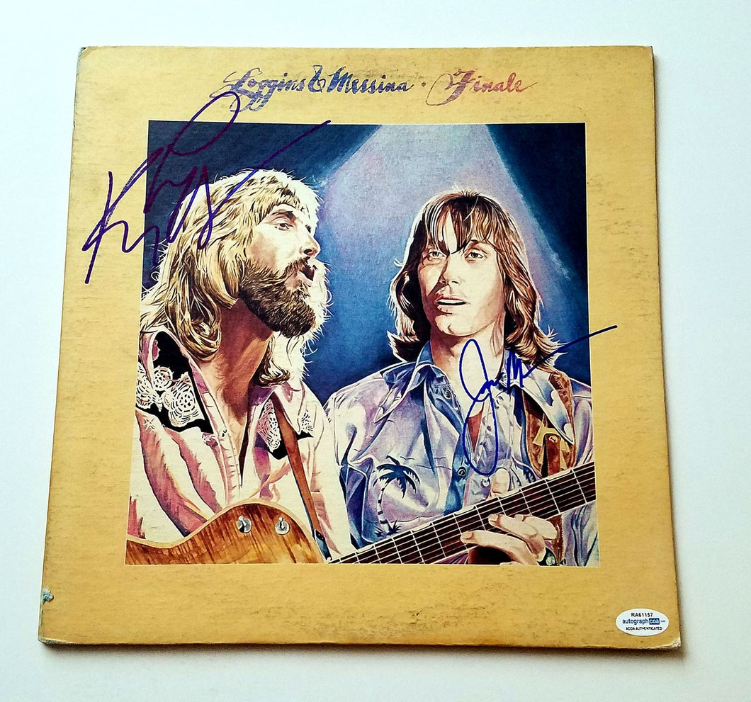 Loggins & Messina Autographed Signed Finale Album LP