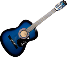 Load image into Gallery viewer, Carole King Autographed Signed Blueburst Zeny Acoustic Guitar
