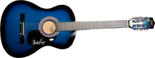 Load image into Gallery viewer, Carole King Autographed Signed Blueburst Zeny Acoustic Guitar ACOA
