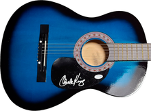 Load image into Gallery viewer, Carole King Autographed Signed Blueburst Zeny Acoustic Guitar ACOA
