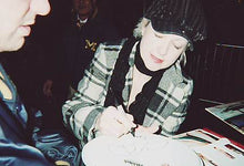 Load image into Gallery viewer, Cyndi Lauper Autographed Girls Just Wanna Have Fun Graphics Guitar ACOA JSA
