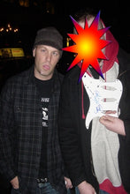 Load image into Gallery viewer, Limp Bizkit Fred Durst Signed &quot;Cartoon Chaos&quot; Custom Graphics Guitar ACOA
