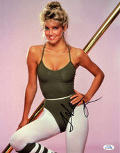 Load image into Gallery viewer, Heather Locklear Autographed Signed 11x14 Photo Hot Sexy Young 80s Leotard
