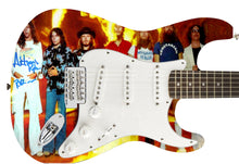 Load image into Gallery viewer, Lynyrd Skynyrd Autographed Signed Street Survivors Photo Graphics Fender Guitar
