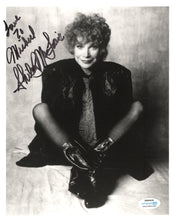 Load image into Gallery viewer, Shirley MacLaine Autographed Signed Love to Michael 8x10 b/w Glamour Photo
