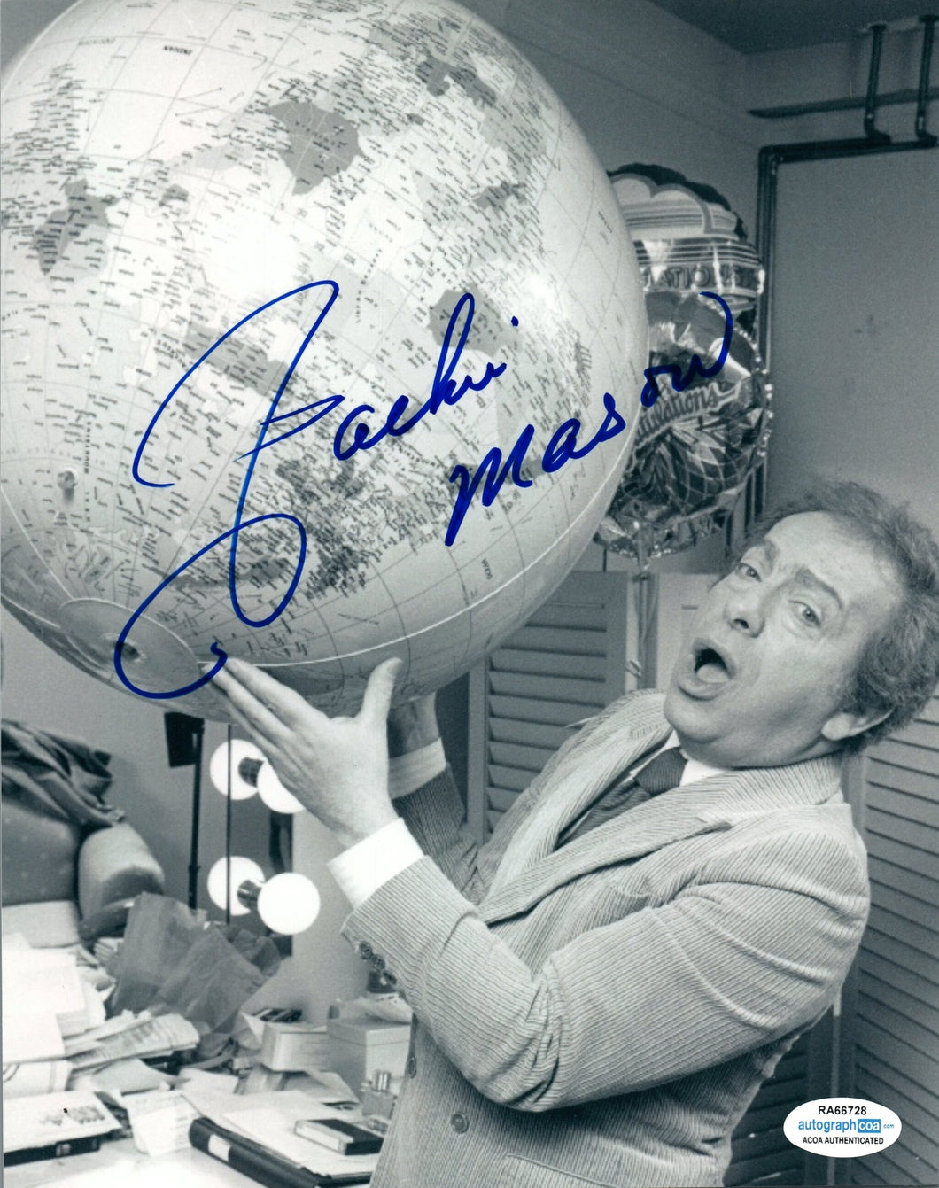 Jackie Mason Autograph Signed 8x10 Photo