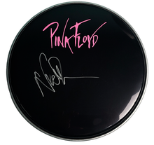 Load image into Gallery viewer, Pink Floyd Nick Mason Autographed Custom Framed Drum Head Drumhead Display
