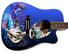 Load image into Gallery viewer, John Mayer Autographed Custom Graphics Photo Guitar
