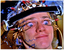 Load image into Gallery viewer, Clockwork Orange Malcolm McDowell Signed 11x14 Photo w Quote
