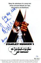 Load image into Gallery viewer, Clockwork Orange Malcolm McDowell Autograph Signed 12x18 Poster Photo
