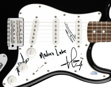 Load image into Gallery viewer, Madina Lake Autographed Signed Guitar ACOA
