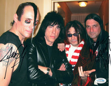 Load image into Gallery viewer, The Misfits Autographed X2 Signed 8x10 Photo Jerry Only Dez Cadena
