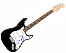 Load image into Gallery viewer, Missing Persons Dale Bozzio Autographed Signed Guitar ACOA
