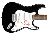 Moby Autographed Signed Guitar