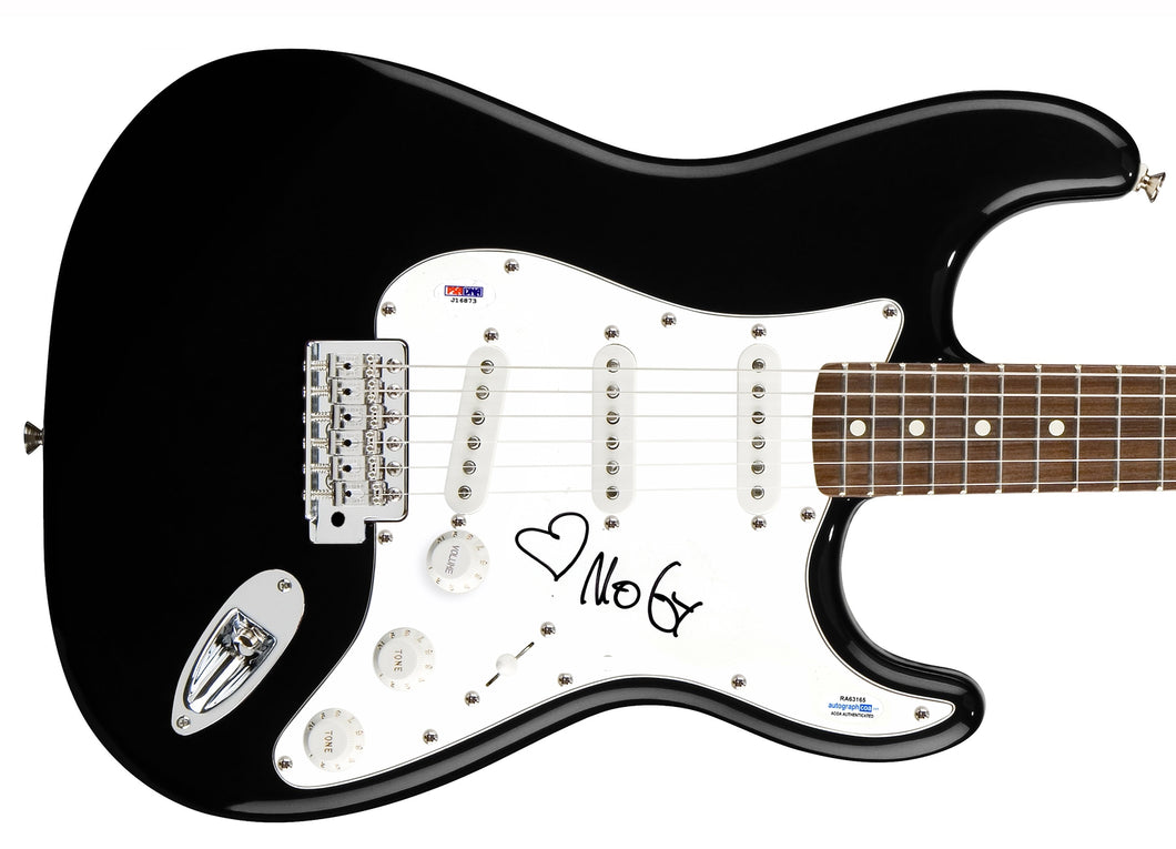 Moby Autographed Signed Guitar