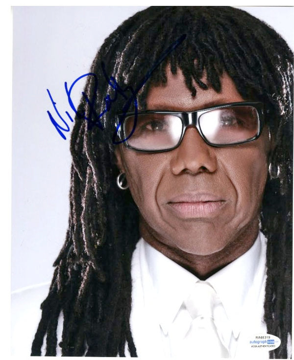 Nile Rodgers Autographed Signed 8x10 Photo