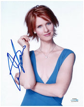 Load image into Gallery viewer, Cynthia Nixon Autographed Signed 8x10 Photo Sex And The City Miranda
